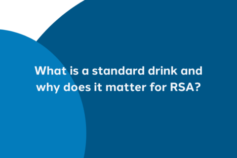 Tile that says: What is a standard drink and why does it matter for RSA