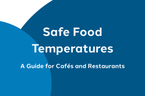 Tile that says: Safe Food Temperatures