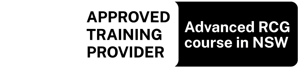 NSW Government Approved Training Provider for Advanced RCG Training logo